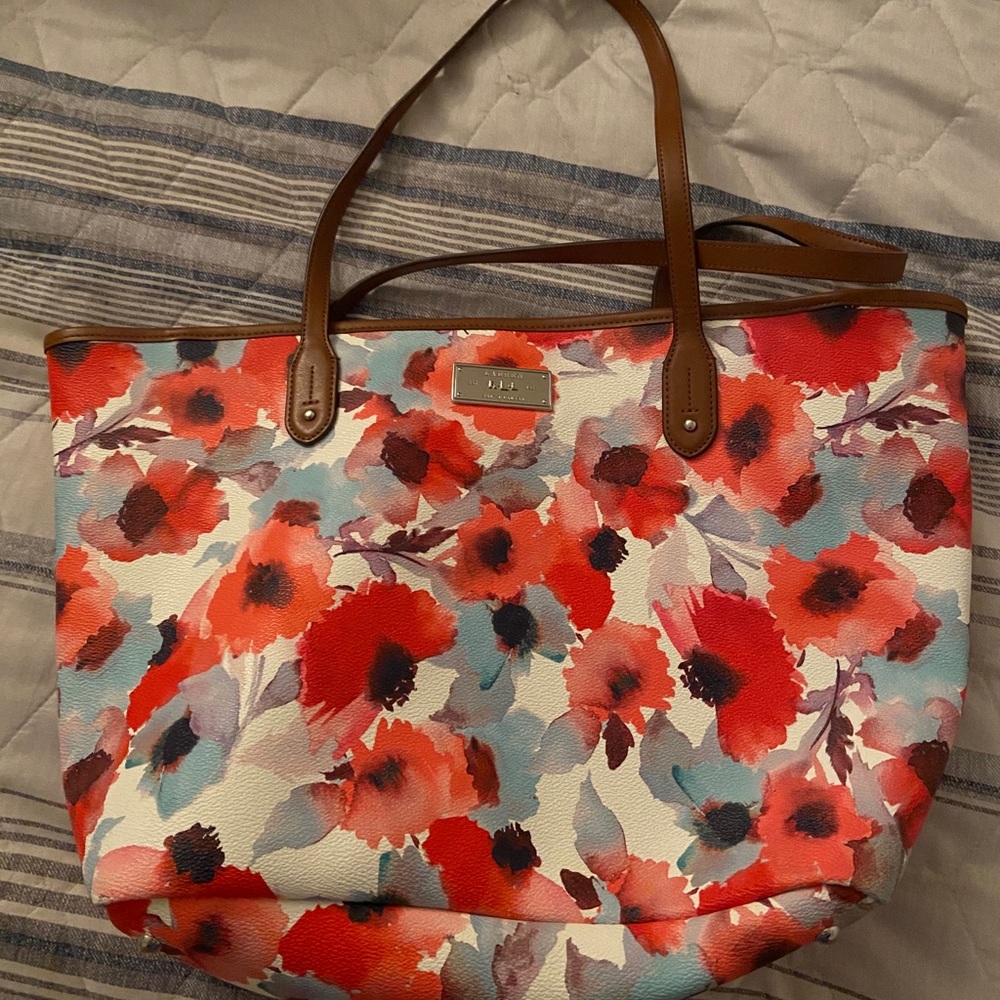 Lauren Ralph Lauren Floral Tote